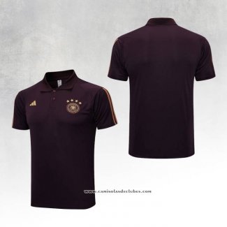 Camisola Polo del Alemanha 22/23 Brown