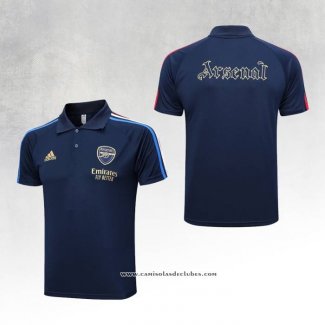 Camisola Polo del Arsenal 23/24 Azul