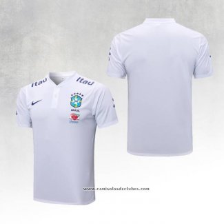 Camisola Polo del Brasil 22/23 Branco