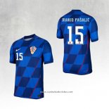 Camisola 2º Croacia Jogador Mario Pasalic 2024