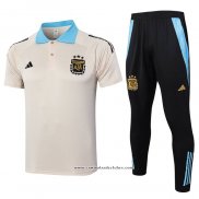 Conjunto Polo del Argentina 24/25 Amarelo