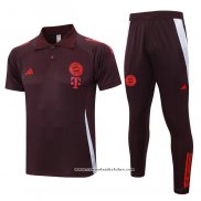 Conjunto Polo del Bayern de Munique 24/25 Vermelho