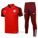 Conjunto Polo del SC Internacional 24/25 Vermelho