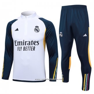 Sueter de Treinamento Real Madrid 2023/24 Branco