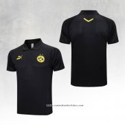 Camisola Polo del Dortmund 23/24 Preto