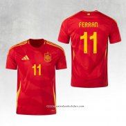 Camisola 1º Espanha Jogador Ferran 2024