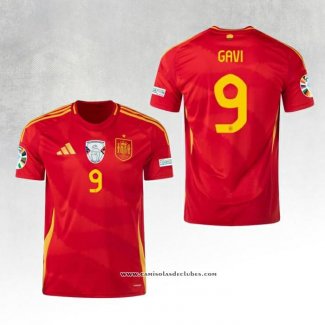 Camisola 1º Espanha Jogador Gavi 2024