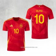 Camisola 1º Espanha Jogador Olmo 2024