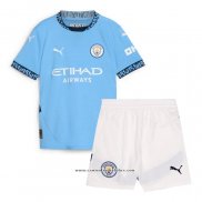 Camisola 1º Manchester City 24/25 Crianca