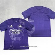 Camisola Real Madrid Dragon 24/25 Purpura Tailandia