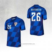 Camisola 2º Croacia Jogador Baturina 2024