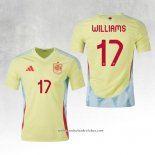 Camisola 2º Espanha Jogador Williams 2024