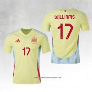 Camisola 2º Espanha Jogador Williams 2024