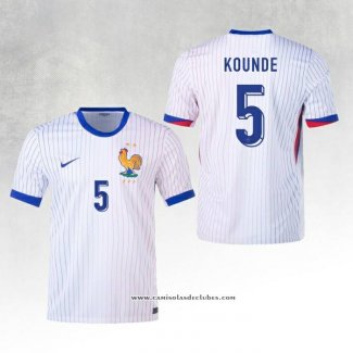 Camisola 2º Franca Jogador Kounde 2024