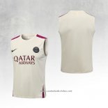 Camisola de Treinamento Paris Saint-Germain 23/24 Sin Mangas Damasco