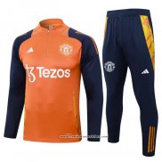 Sueter de Treinamento Manchester United 24/25 Laranja