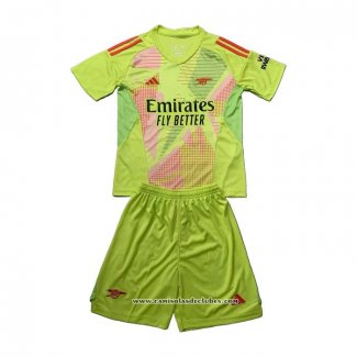 Camisola Arsenal Goleiro 24/25 Crianca Verde