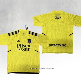 Camisola Colo-Colo Goleiro 2022 Amarelo Tailandia