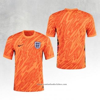 Camisola Inglaterra Goleiro 2024 Laranja