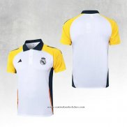 Camisola Polo del Real Madrid 24/25 Branco