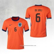 Camisola 1º Holanda Jogador De Vrij 24/25