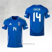 Camisola 1º Italia Jogador Chiesa 24/25