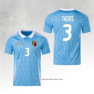 Camisola 2º Belgica Jogador Theate 2024