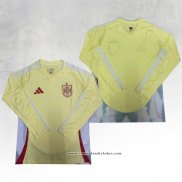 Camisola 2º Espanha 2024 Manga Comprida