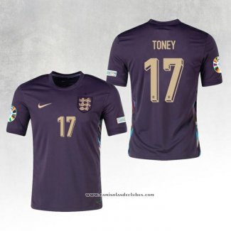 Camisola 2º Inglaterra Jogador Toney 2024