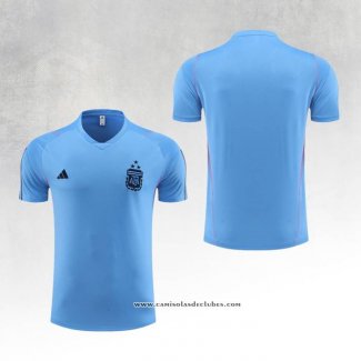 Camisola de Treinamento Argentina 23/24 Azul Oscuro