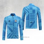 Jaqueta Manchester City 22/23 Azul Claro