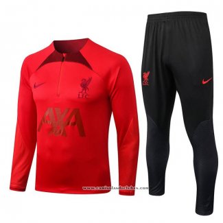 Sueter de Treinamento Liverpool 22/23 Vermelho