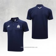 Camisola Polo del Olympique Marsella 23/24 Azul Oscuro