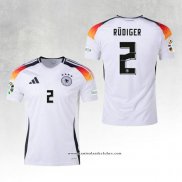 Camisola 1º Alemanha Jogador Rudiger 2024