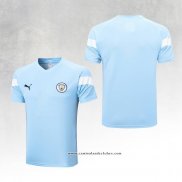 Camisola de Treinamento Manchester City 22/23 Azul