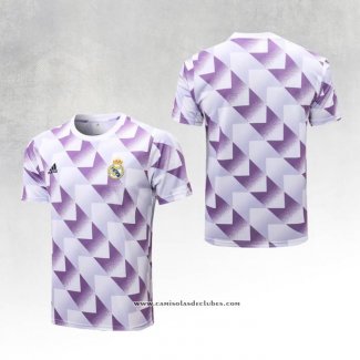 Camisola de Treinamento Real Madrid 22/23 Branco y Purpura