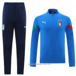 Sueter de Treinamento Italia 22/23 Azul