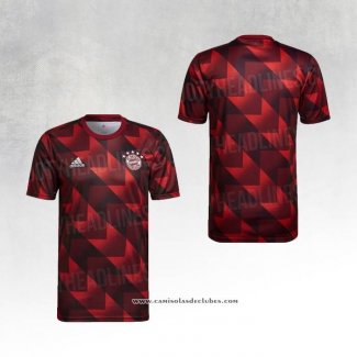 Camisola Pre Match del Bayern de Munique 2022 Vermelho y Preto