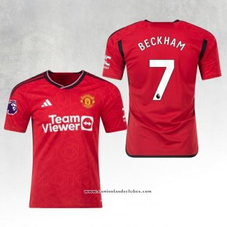 Camisola 1º Manchester United Jogador Beckham 23/24