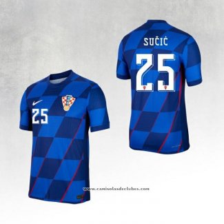 Camisola 2º Croacia Jogador Sucic 2024