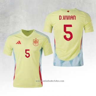 Camisola 2º Espanha Jogador D.Vivian 2024