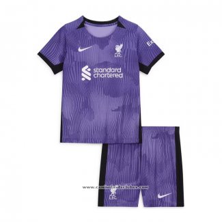 Camisola 3º Liverpool 23/24 Crianca