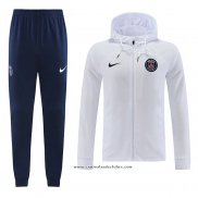 Fato de Treino Hoodie Paris Saint-Germain 22/23 Branco