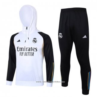 Sueter de Treinamento Real Madrid 23/24 Branco