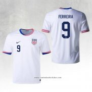 Camisola 1º Estados Unidos Jogador Ferreira 2024