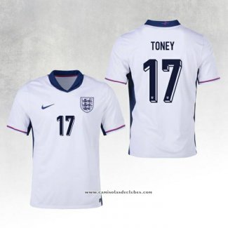 Camisola 1º Inglaterra Jogador Toney 2024