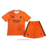 Camisola Real Madrid Y-3 2024 Crianca Laranja