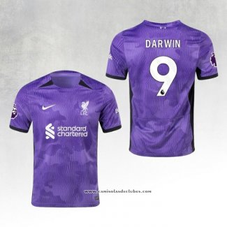 Camisola 3º Liverpool Jogador Darwin 23/24