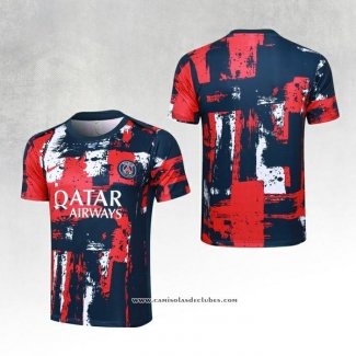 Camisola de Treinamento Paris Saint-Germain 24/25 Azul y Vermelho