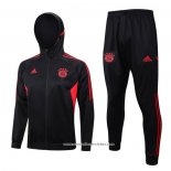 Fato de Treino Hoodie Bayern de Munique 23/24 Preto